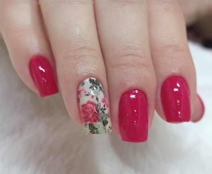 F048- Adesivos de Unhas Floral - Image 3