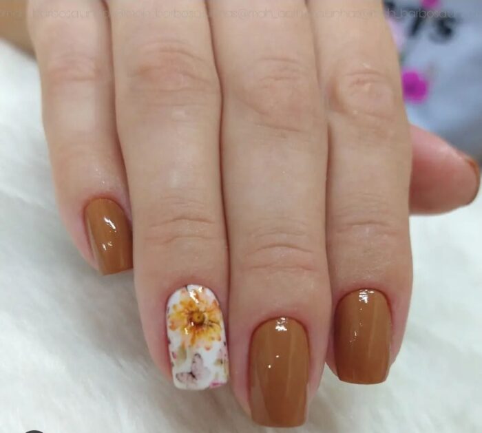 F026A- Adesivos de Unhas Floral - Image 2