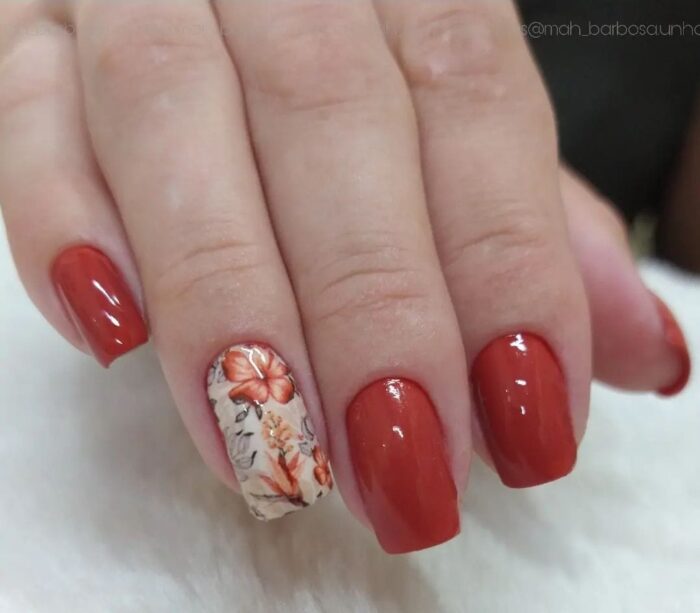 F113-Adesivos de Unhas Floral - Image 2